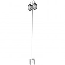 Double Shepherds Hook 8 Pack 76 Inch Heavy Duty Bird Feeder Pole