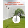 VEVOR Double Shepherds Hook 8 Pack 2345mm Heavy Duty Bird Feeder Pole