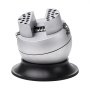 VEVOR ball vise with dual jaws and perforated grips on a sturdy round base.