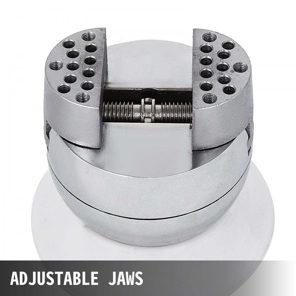 VEVOR Ball Vise, 3" Engraving Setting Tool, 360° Rotation Engraving Block Vise, 30 PCS Attachment Jewelry Engraving Block Tools Standard Block for Gemstone Inlay and Small-Scale Engraving