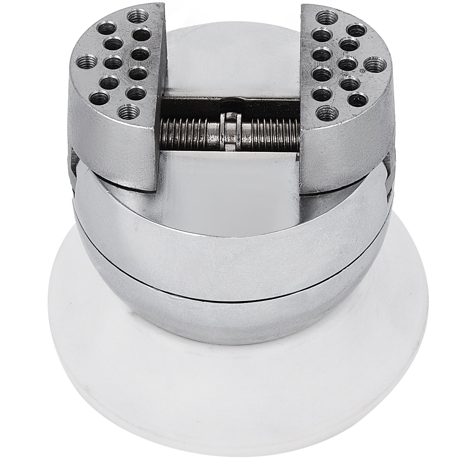 VEVOR Ball Vise, 3" Engraving Setting Tool, 360° Rotation Engraving Block Vise, 30 PCS Attachment Jewelry Engraving Block Tools Standard Block for Gemstone Inlay and Small-Scale Engraving