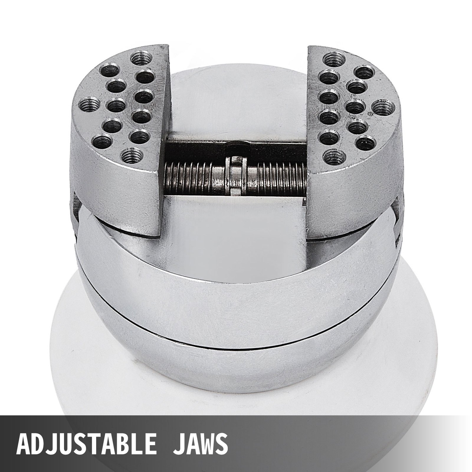 VEVOR Ball Vise, 3" Engraving Setting Tool, 360° Rotation Engraving Block Vise, 30 PCS Attachment Jewelry Engraving Block Tools Standard Block for Gemstone Inlay and Small-Scale Engraving