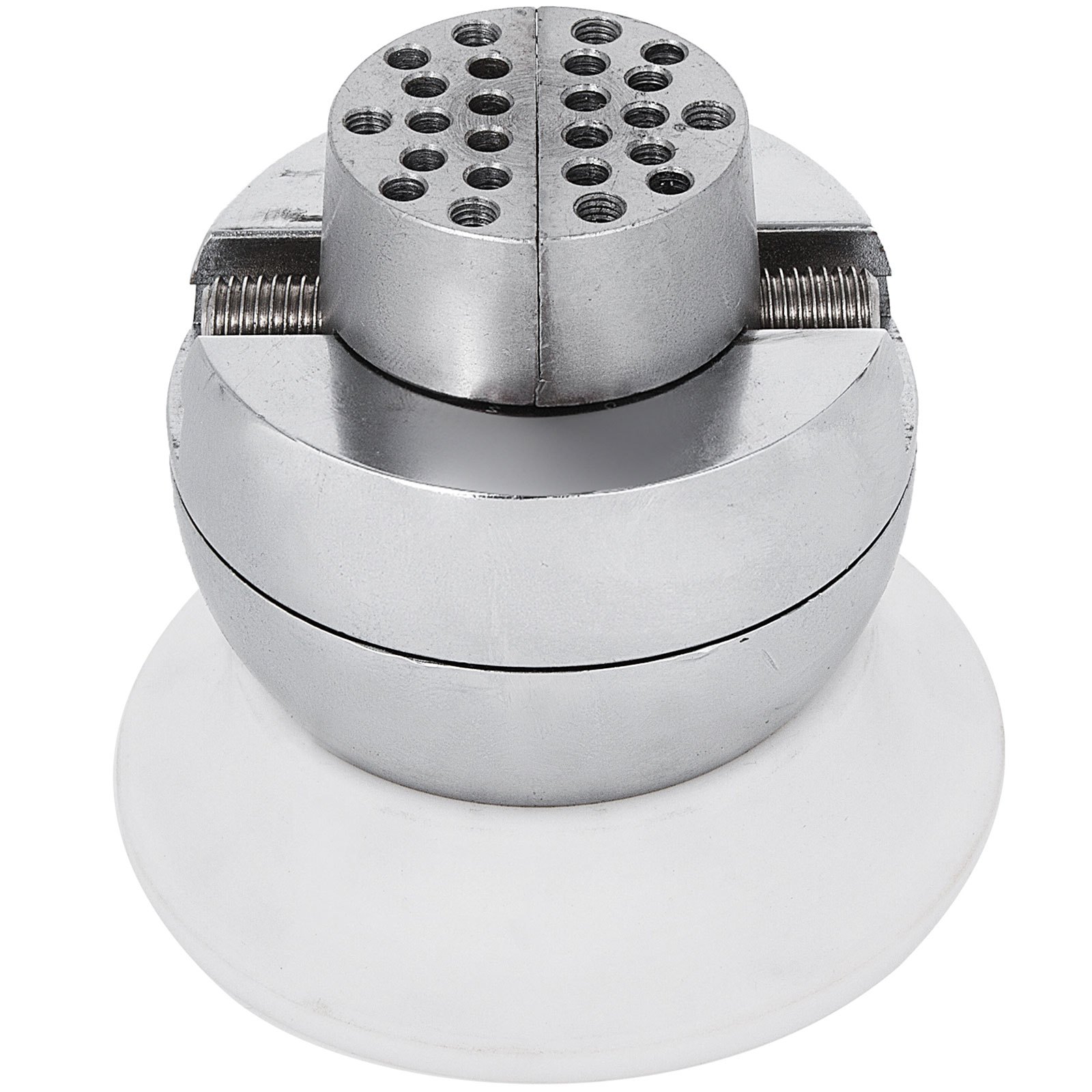 VEVOR Ball Vise, 3" Engraving Setting Tool, 360° Rotation Engraving Block Vise, 30 PCS Attachment Jewelry Engraving Block Tools Standard Block for Gemstone Inlay and Small-Scale Engraving