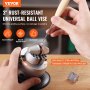 Μέγγενη μπάλας VEVOR, Εργαλείο ρύθμισης χάραξης 3 ιντσών, μέγγενη μπλοκ με χάραξη περιστροφής 360°, 70 τεμ.