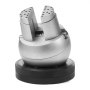 VEVOR ball vise with adjustable jaws on a black base, ideal for precise jewelry work.