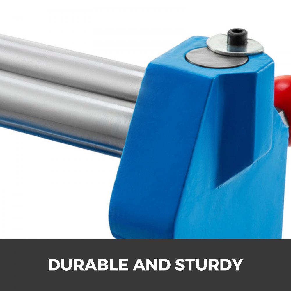 VEVOR Manual Slip Roller, 12 inch Slip Roll Machine up to 18 Gauge Steel, Sheet Metal Roller Machine with Two Removable Rollers