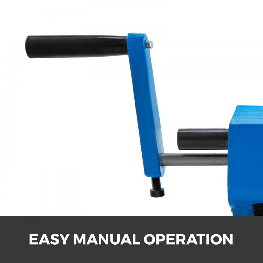 VEVOR Manual Slip Roller, 12 inch Slip Roll Machine up to 18 Gauge Steel, Sheet Metal Roller Machine with Two Removable Rollers