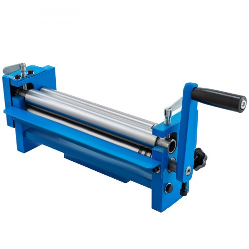 VEVOR 12.6 in. Slip Roll Roller Metal Plate Bending Round Machine, Slip Roll Machine Up to 22 Gauge Steel, Sheet Metal Roller, Slip Rolling Bending Machine with Two Removable Rollers