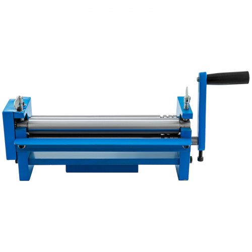 VEVOR 12.6 in. Slip Roll Roller Metal Plate Bending Round Machine, Slip Roll Machine Up to 22 Gauge Steel, Sheet Metal Roller, Slip Rolling Bending Machine with Two Removable Rollers
