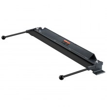 VEVOR Sheet Metal Brake 36-Inch Sheet Metal Bending Brake Bender 0-130° Portable, 20 Gauge Low Carbon Steel 14 Gauge Aluminum Capacity, Adjustable Angle, Extended Handle, Furnace Pipeline Systems