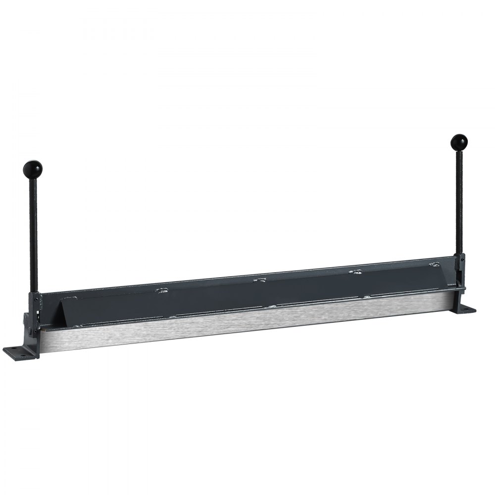 VEVOR Box and Pan Brake, 1220 mm ± 15 mm, 0-130 Degrees Sheet Metal Bending Brake, Portable Mini Metal Bender with 20 Gauge Low Carbon Steel 14 Gauge Aluminum Capacity Power Handle, for Metal Bending