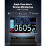 Sump Pump Battery Backup System 1500W LCD Auto Switches to Battery Inverter