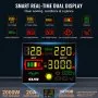 VEVOR 2000W Sump Pump Battery Backup System, LCD Display, Auto Switches to Battery Inverter Power for Continuous Sump Pump Operation, Sump Pump Battery Backup Inverter for Emergency and Power Outage
