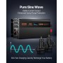 Sump Pump Battery Backup System 3000W LCD Auto Switches to Battery Inverter