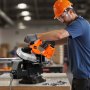 VEVOR Portable Band Saw, 65 x 65 mm Cutting Depth, 360W Bandsaw with Brushless Motor, Cordless and Compact Portaband, Integrated Hang Hooks, 0-192 m/min Variable Speed for Cutting Metal, Wood (Bare Tool)