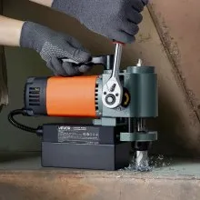 VEVOR Low Profile Magnetic Drill Press Mag Drill Press 1300 W 1.4 in Boring Dia