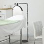 VEVOR Half Moon Light for Esthetician, 2 in 1 LED Floor and Desk Lamp Lash Light for Eyelash Extensions, Arched Eyelash Lamp with Phone Holder, Remote Control, for Beauty, Skincare, Eyebrows, Tattoo
