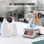 VEVOR Liquid Filling Machine, 5-300 g Weighing Capacity, Automatic Bottle Filler Machine, Bottling Machine Peristaltic Pump Digital Control for Milk, Water, Wine, Beverage, Soy Sauce (Single Nozzle)