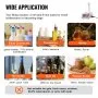 VEVOR Liquid Filling Machine, 5-300 g Weighing Capacity, Automatic Bottle Filler Machine, Bottling Machine Peristaltic Pump Digital Control for Milk, Water, Wine, Beverage, Soy Sauce (Single Nozzle)