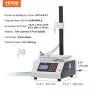 VEVOR Liquid Filling Machine, 50-5000 g Weighing Capacity, Automatic Bottle Filler Machine Bottling Machine Gear Pump Digital Control for Honey, Oil, Wine, Detergent, Viscous Liquids (Single Nozzle)