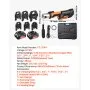 VEVOR Press Tool, 18V Electric Pipe Crimping Tool for 1/2”, 3/4”, 1”, 1 1/4", 1 1/2", 2" Copper Pipes, 32KN Press Tool Kit Compatible with ProPress - with Brushless Motor, 6 VUS Jaws, 2pcs 4AH Battery
