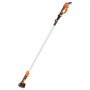VEVOR 2-in-1 Cordless Pole Saw & Mini Chainsaw, 20V 2Ah Battery Pole Chainsaw, 12.7cm Cutting Capacity 243.8 cm Reach Pole Saw for Branch Cutting & Tree Trimming (Battery and Blade Cover Included)