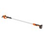 VEVOR 2-in-1 Cordless Pole Saw & Mini Chainsaw, 20V 2Ah Battery Pole Chainsaw, 12.7cm Cutting Capacity 243.8 cm Reach Pole Saw for Branch Cutting & Tree Trimming (Battery and Blade Cover Included)