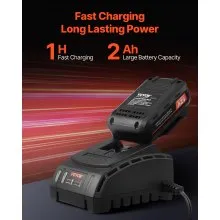 Kit combinado de herramientas inalámbricas de 12 V máx., kit combinado de 2 herramientas con baterías de 2,0 Ah