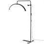 VEVOR půlměsícové světlo pro kosmetičky, 26palcová stmívatelná LED stojací lampa na řasy pro prodlužování řas, klenutá lampa na řasy s držákem na telefon, dálkové ovládání, pro krásu, péči o pleť, obočí, tetování