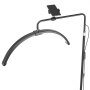 VEVOR půlměsícové světlo pro kosmetičky, 26palcová stmívatelná LED stojací lampa na řasy pro prodlužování řas, klenutá lampa na řasy s držákem na telefon, dálkové ovládání, pro krásu, péči o pleť, obočí, tetování