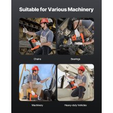 VEVOR Cordless Grease Gun 80,000 PSI 20V Electric Grease Gun (Tool Only)