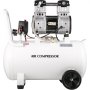 VEVOR  Portable Air Compressor 1 HP，Air Compressor 15.8 Gallon,Oil Free Air Compressor Steel Tank 750W,  Pancake Air Compressor 115 PSI, Ultra Quiet Compressor for Home Repair, Tire Inflation