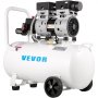 VEVOR Air Compressor 41.6 L, Ultra Quiet Air Compressor 1 HP, Oil-Free Air Compressor Steel Tank 750W, Portable Air Compressor 8 bar, Ultra Quiet Compressor for Home Repair, Tire Inflation
