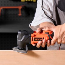 VEVOR Cordless Oscillating Tool 20V Multitool Oscillating Tool 6 Variable Speeds