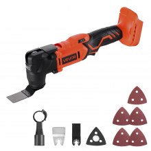 VEVOR Cordless Oscillating Tool 20V Multitool Oscillating Tool 6 Variable Speeds