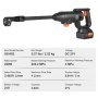 VEVOR Cordless Pressure Washer, 580-PSI 1.1 GPM Portable Power Cleaner, Handheld High-Pressure Car Washer Gun with 4.0Ah Battery, Charger, 6-in-1 Nozzle, for Home/Floor Cleaning & Watering