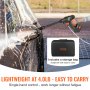 VEVOR High Pressure Cordless Washer Cleaner Portable Water Spray Car Gun 652 PSI
