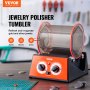 VEVOR 5 kg roterende tumbler overfladepolerer smykker Polish finish Machine Gem DIY