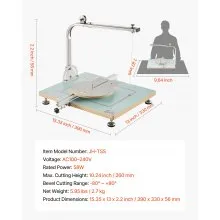 VEVOR Hot Wire Foam Cutter 58W Foam Cutting Tool Variable Temperature Control