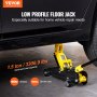 VEVOR Low Profile Floor Jack 1.5 Ton Heavy Duty Single Piston Hydraulic Pump