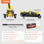 VEVOR Low Profile Floor Jack 1.5 Ton Heavy Duty Single Piston Hydraulic Pump