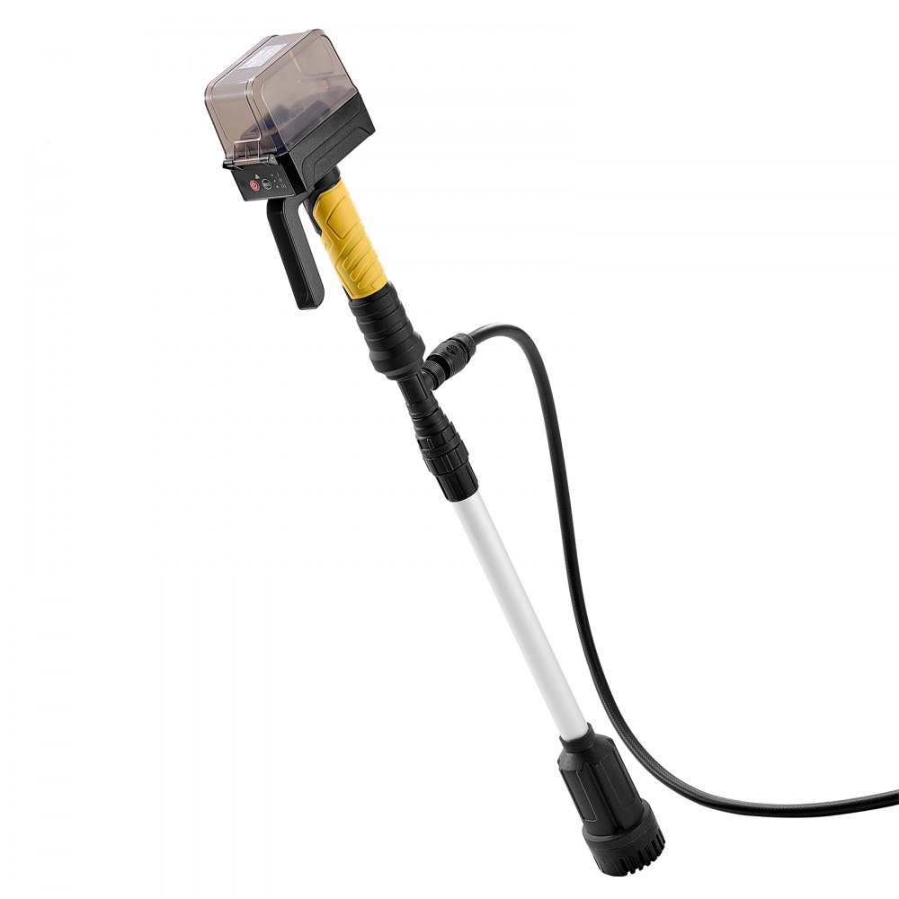 VEVOR Cordless Stick Water Transfer Pump, 33 L/min(528GPH), Portable Sump Pump with NPT3/4" Garden Hose, Compatible with Dewalt 20V MAX Battery (No Battery), Electric Utility Stick Pump for Pool, Garden, Pond