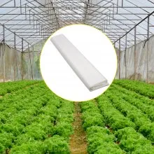 VEVOR Greenhouse Film, 10\' x 100\' Greenhouse Plastic Sheeting, 6 mil Thickness Suncover Greenhouse, 4 Year Clear Polyethylene Cover, UV Proof Farm Plastic Supply for Gardening, Farming and Agricultu