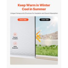 Cellular Shades 1 inch Light Filtering Cordless Cellular Blinds Blackout Privacy