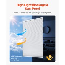 Cellular Shades 1 inch Light Filtering Cordless Cellular Blinds Blackout Privacy