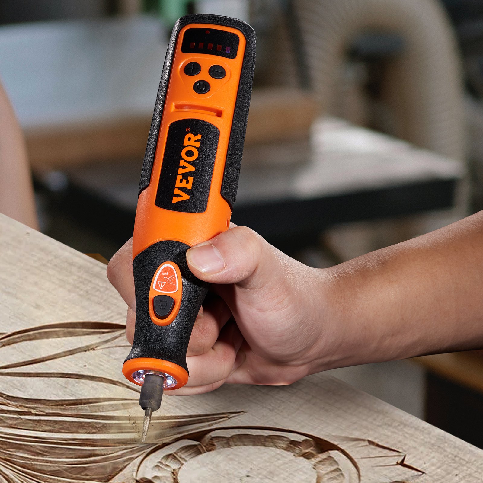 VEVOR Rotary Tool Kit Variable Speed Rotary Tool 118 PCS for Grinding Sanding