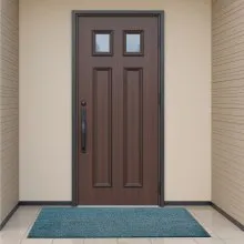 VEVOR Front Door Mat, 6 x 4 ft Commercial Floor Mat for Indoor and Outdoor, Industrial Entrance Carpet with PVC Backing, Heavy Duty Washable Entry Rug for Hallway, Kitchen, Balcony, Garage, Slate Blue