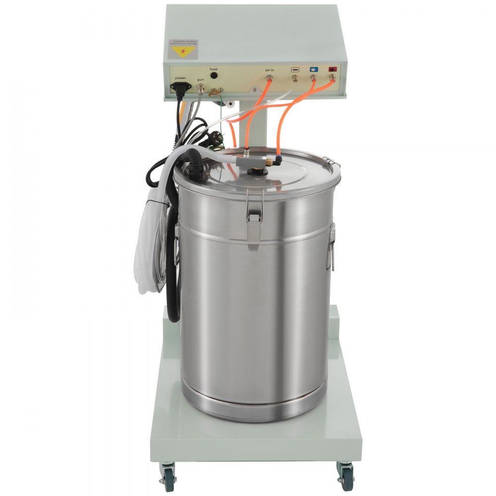 WX-101 Electrostatic Powder Coating System Machine 45L with Spraying Gun Sprayer