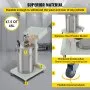 VEVOR 40W 50L Electrostatic Powder Coating Machine with Spraying Gun Paint 550g WX-101 Powder Coating System (40W 50L)