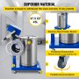 VEVOR Powder Coating Machine WX-958 Electrostatic Spray Powder Coating Machine 50W 45L Electrostatic Powder Coating System Spraying Gun Paint System Powder Coating Equipment